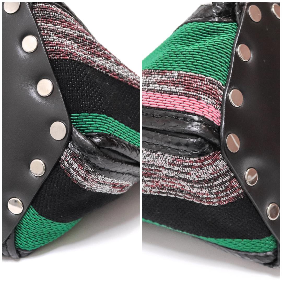 Proenza Schouler プロエンザスクーラ　ストライプ柄ショルダー