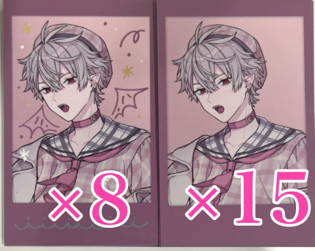 葛葉　ニューレトロスタイル　チェキ風カード　セーラー