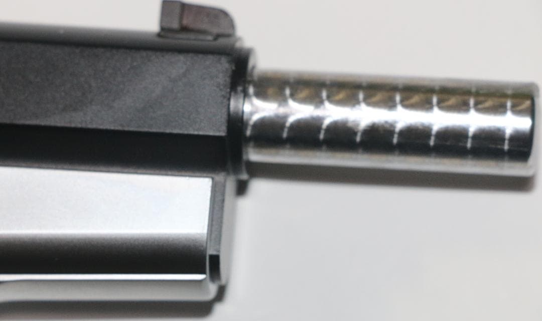 JAC製ABS樹脂ガスガン 　ブローニングＨＰハーフーシルバー　ASGK合法品