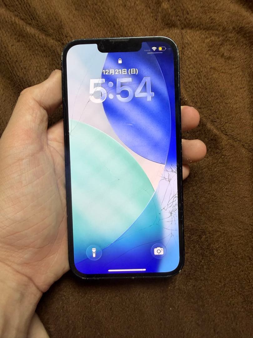 Apple iPhone 14青色 本体