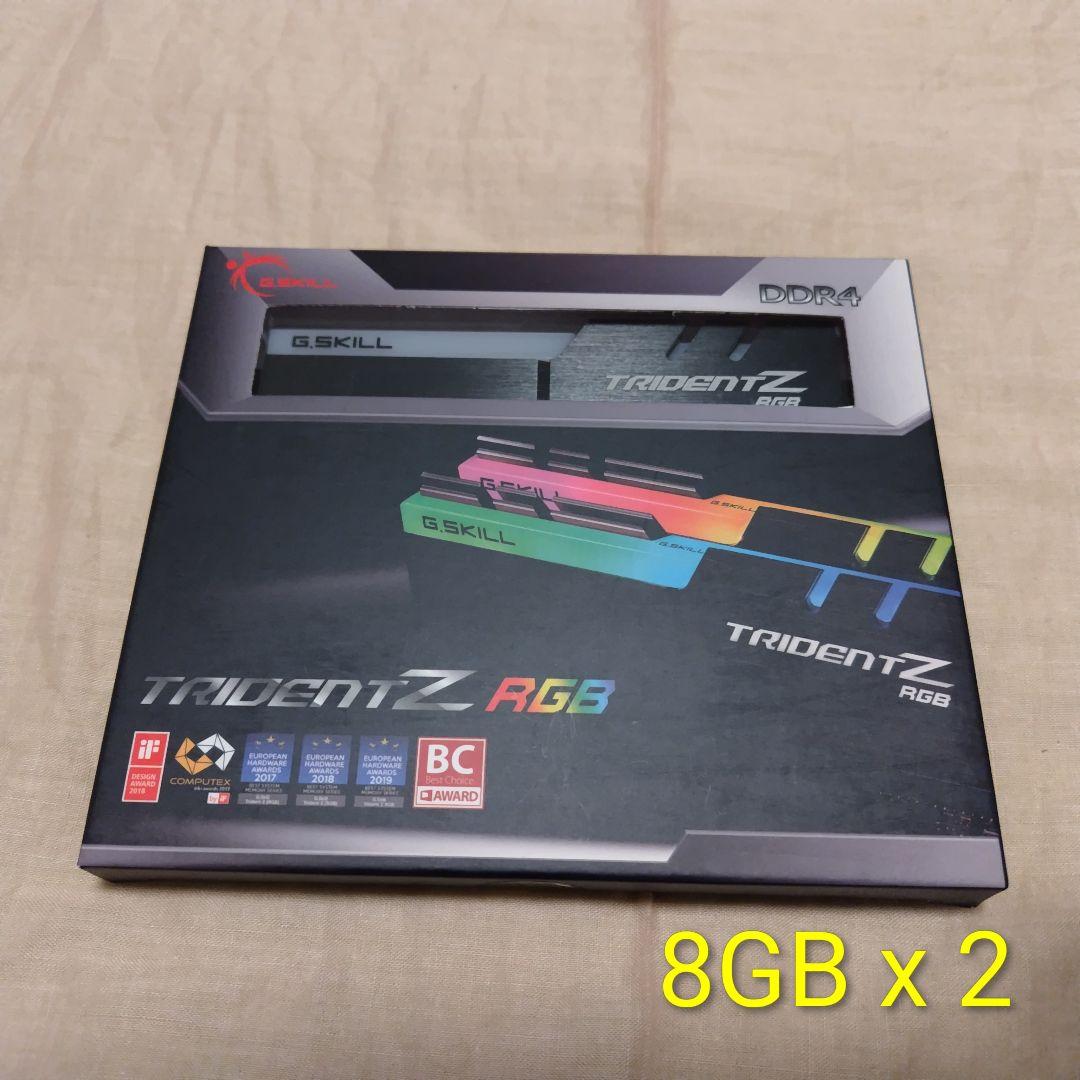 G.Skill DDR4-3600メモリ 8GB 2枚