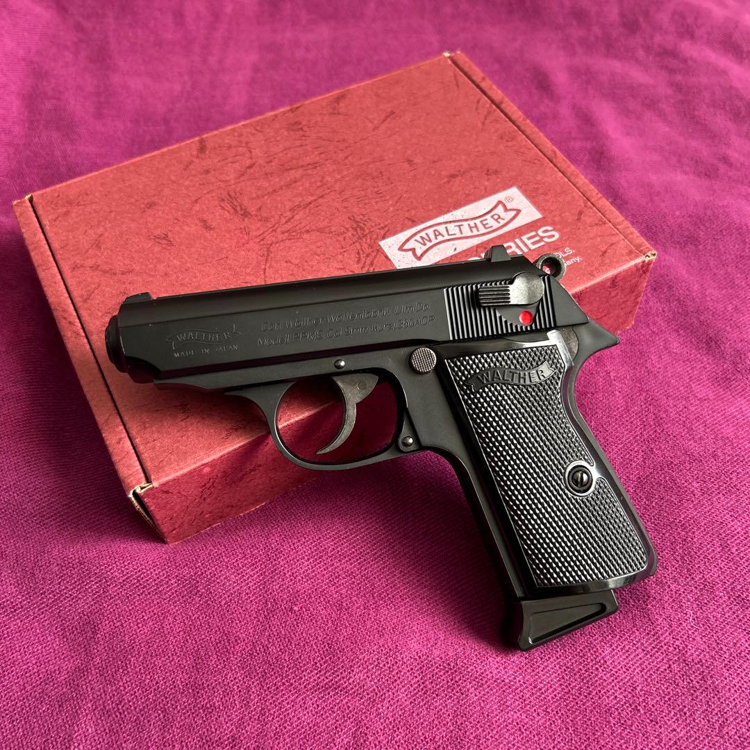 WALTHER PPK/s ガスガン ブラック 箱付き