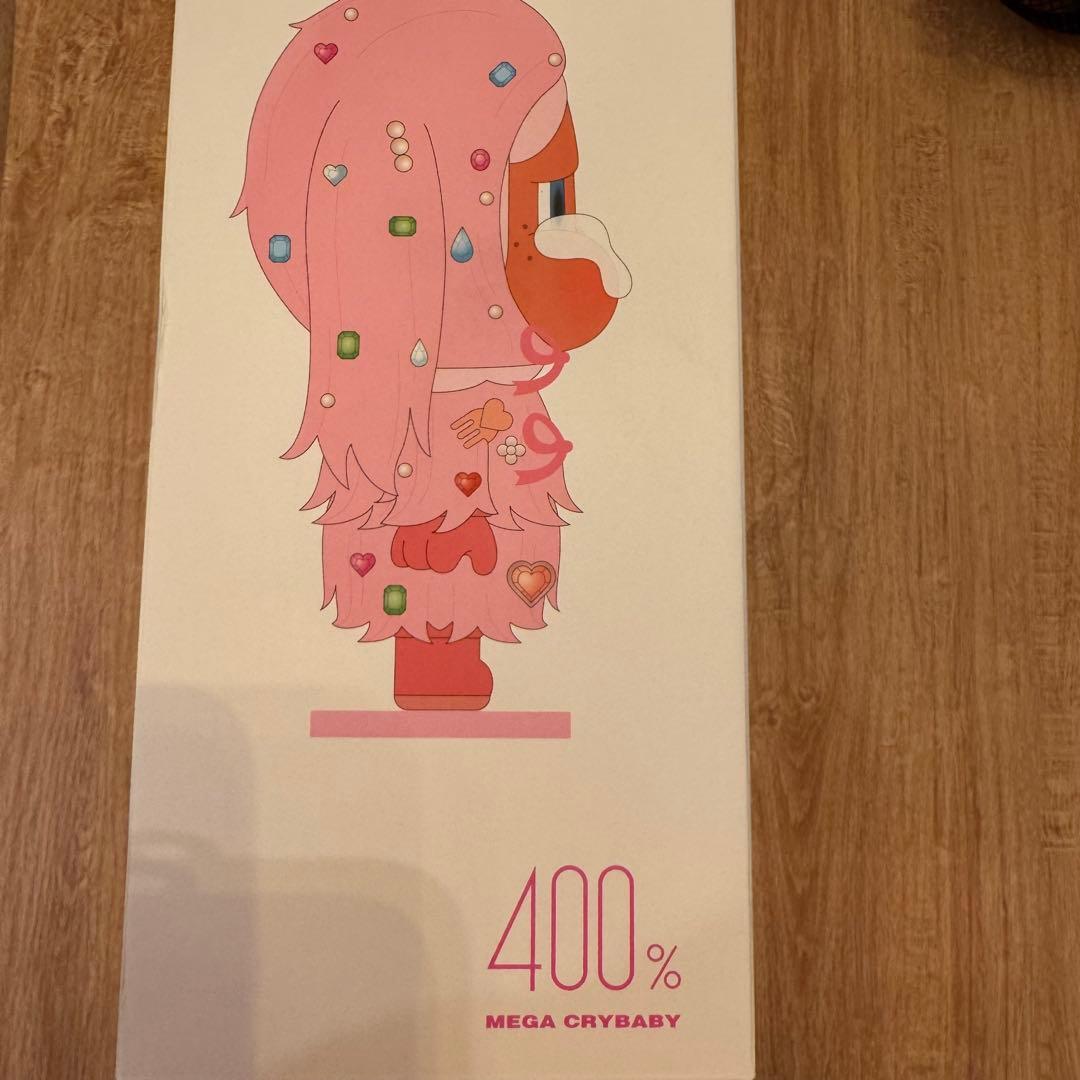 その他 POPMART MEGA crybaby 400% crying in pink
