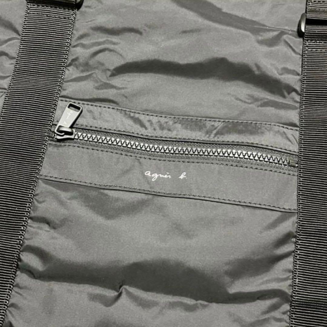 agnes b. VOYAGE アニエスベー バッグ ボストンバッグ ブラック