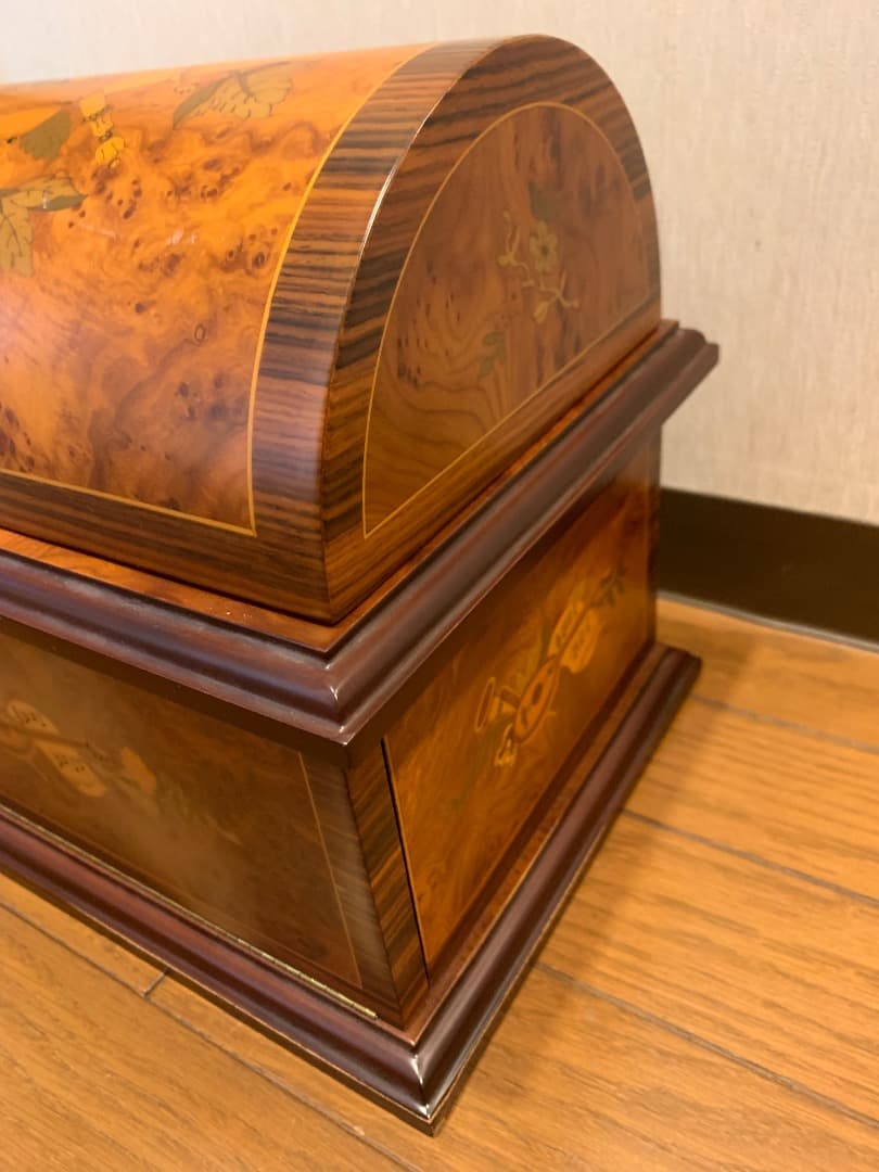 木製オルゴール　ジャンク品