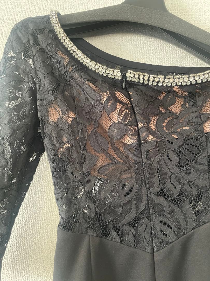 Andy x sugar ブラックレースドレス