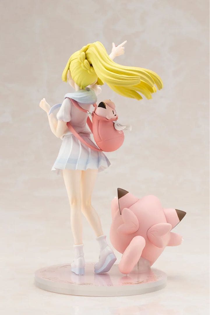 【絶版】コトブキヤ　がんばリーリエ　ポケモンセンター オリジナル フィギュア