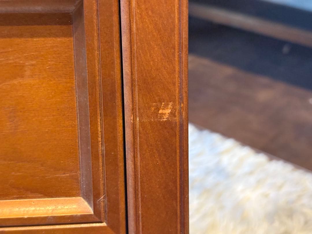 アンティーク ビンテージ 電話台 FAX台 キャビネット チェスト G