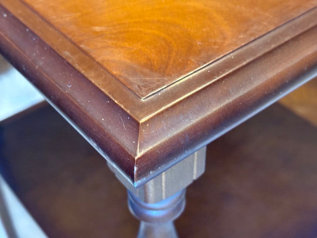 アンティーク ビンテージ 電話台 FAX台 キャビネット チェスト G