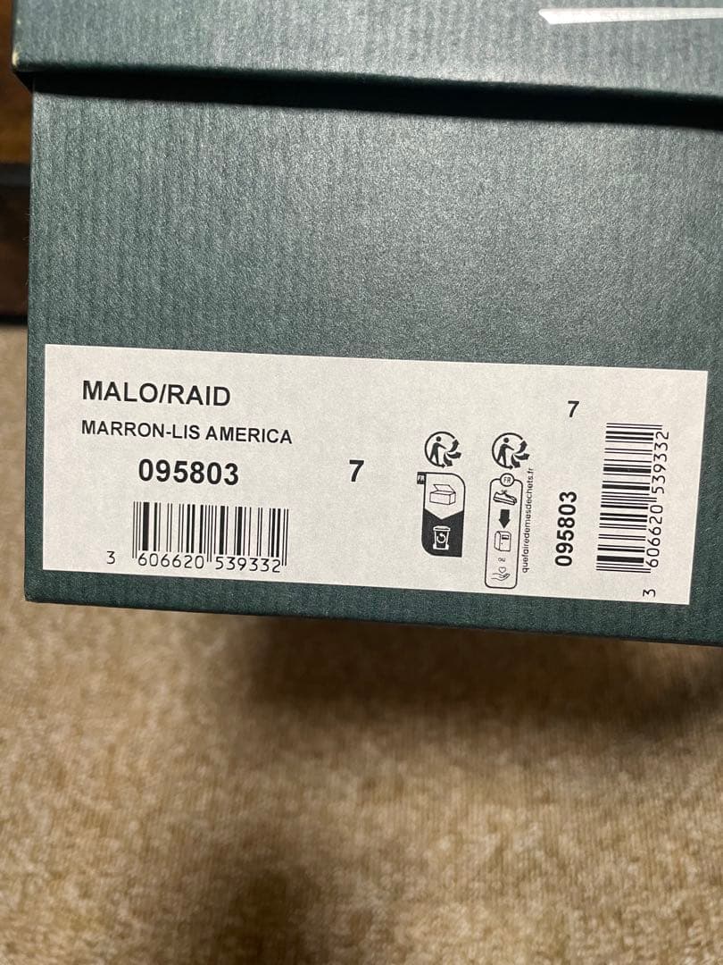 靴 Paraboot MALO / AMERICA UK7