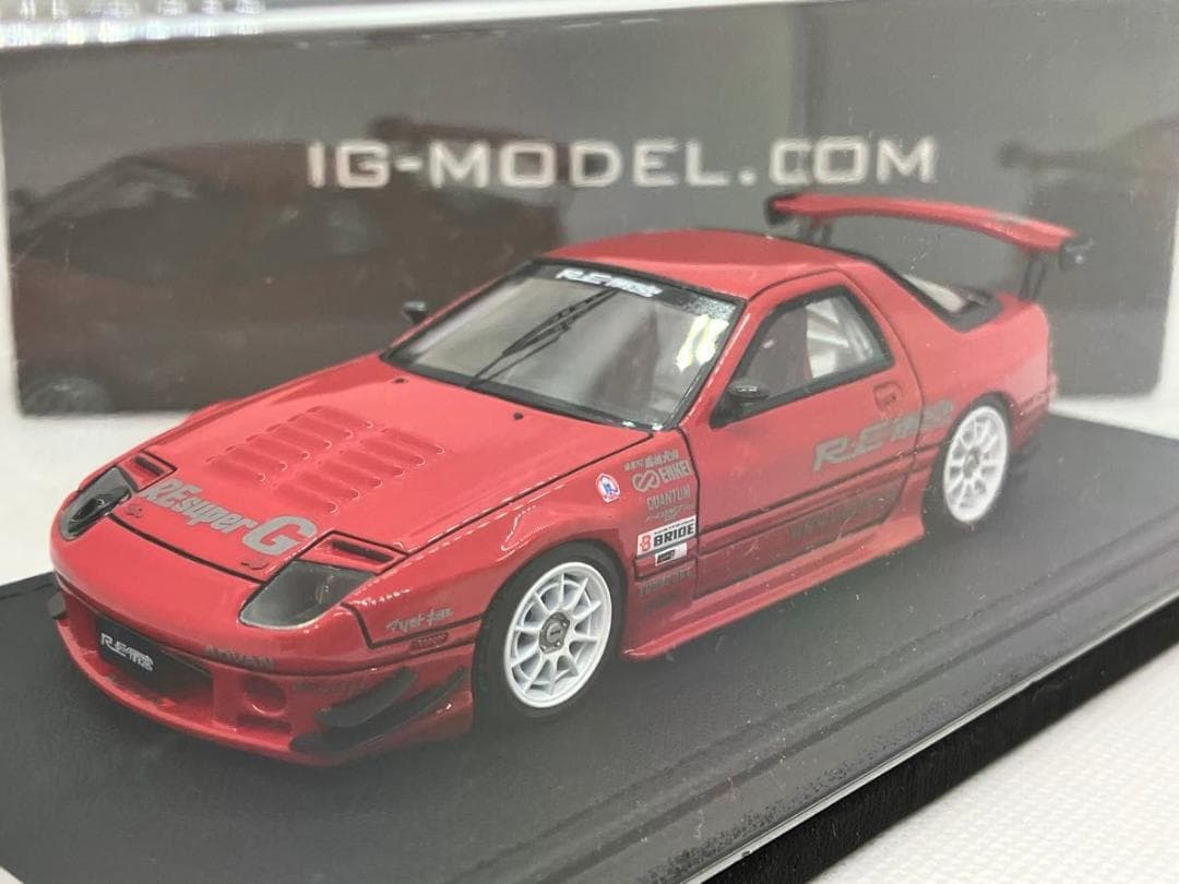 ★1/43★マツダ RX-7★FC3S★RE雨宮★レッド★イグニッションモデル★