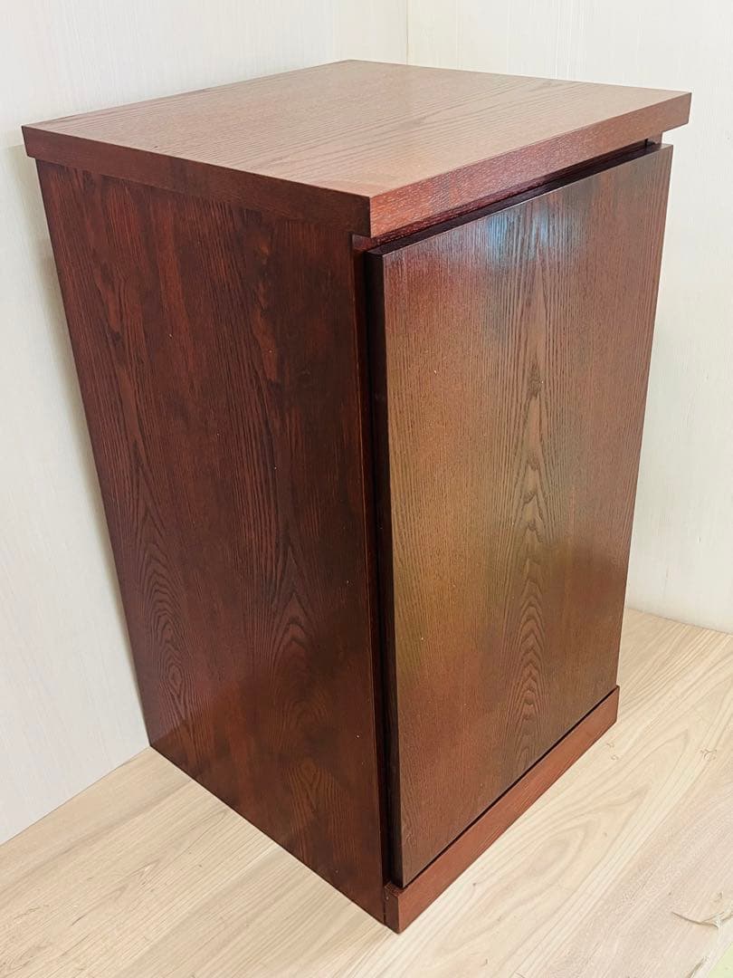 特注450キューブ水槽用　木製キャビネット　450×450用