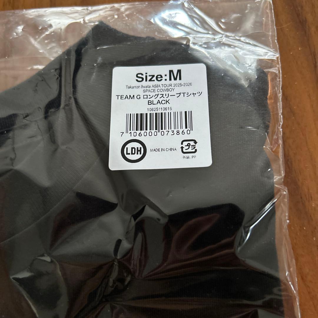 岩田剛典TEAM G ロングスリーブTシャツＭサイズ2枚