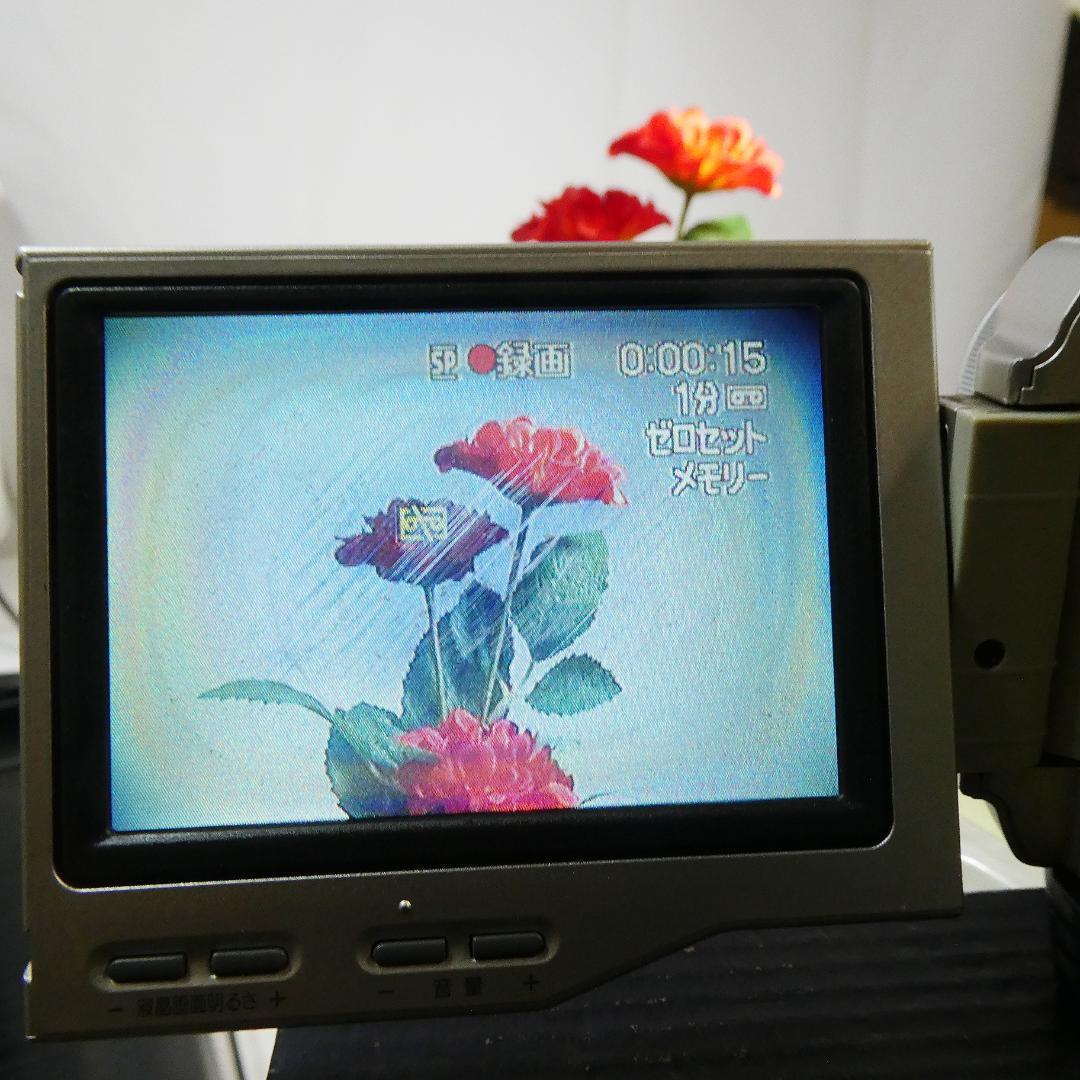 美品・動作良好ソニーDCR-TRV10 MiniDVビデオカメラ DVD化に最適