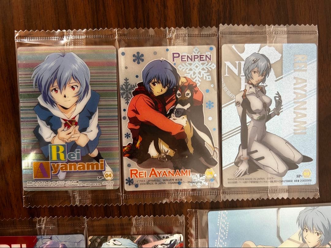 新世紀エヴァンゲリオン　ウエハースカードセット　綾波レイ　2009