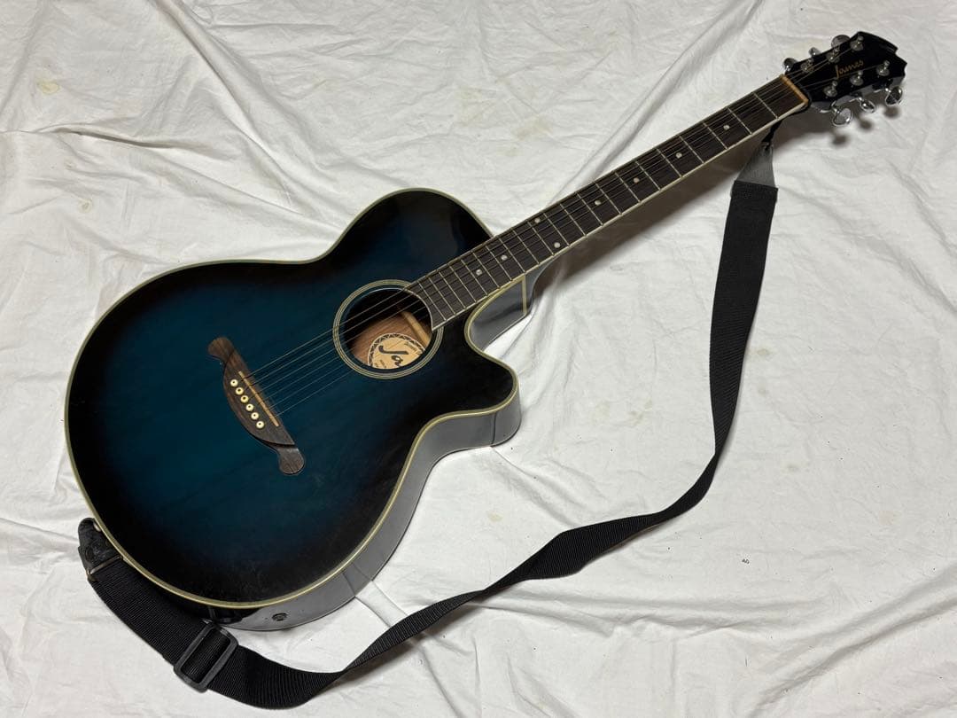 James エレアコギター　JE40MB ストラップ付き良品1919-02-1