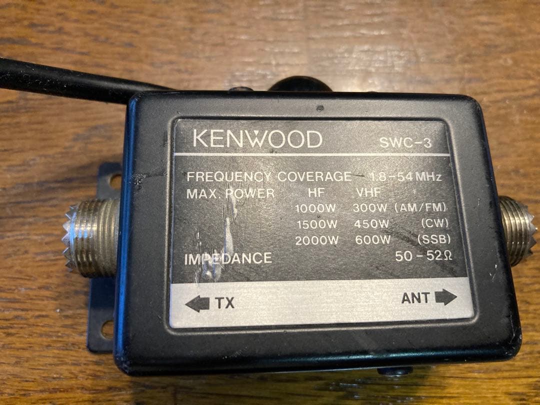 アクセサリー KENWOOD SWR&POWER METER SW-2000