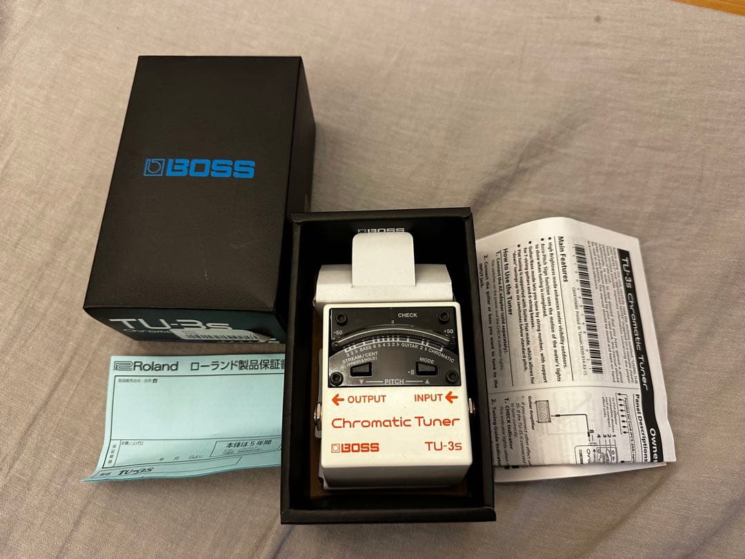 ギター BOSS TU-3s
