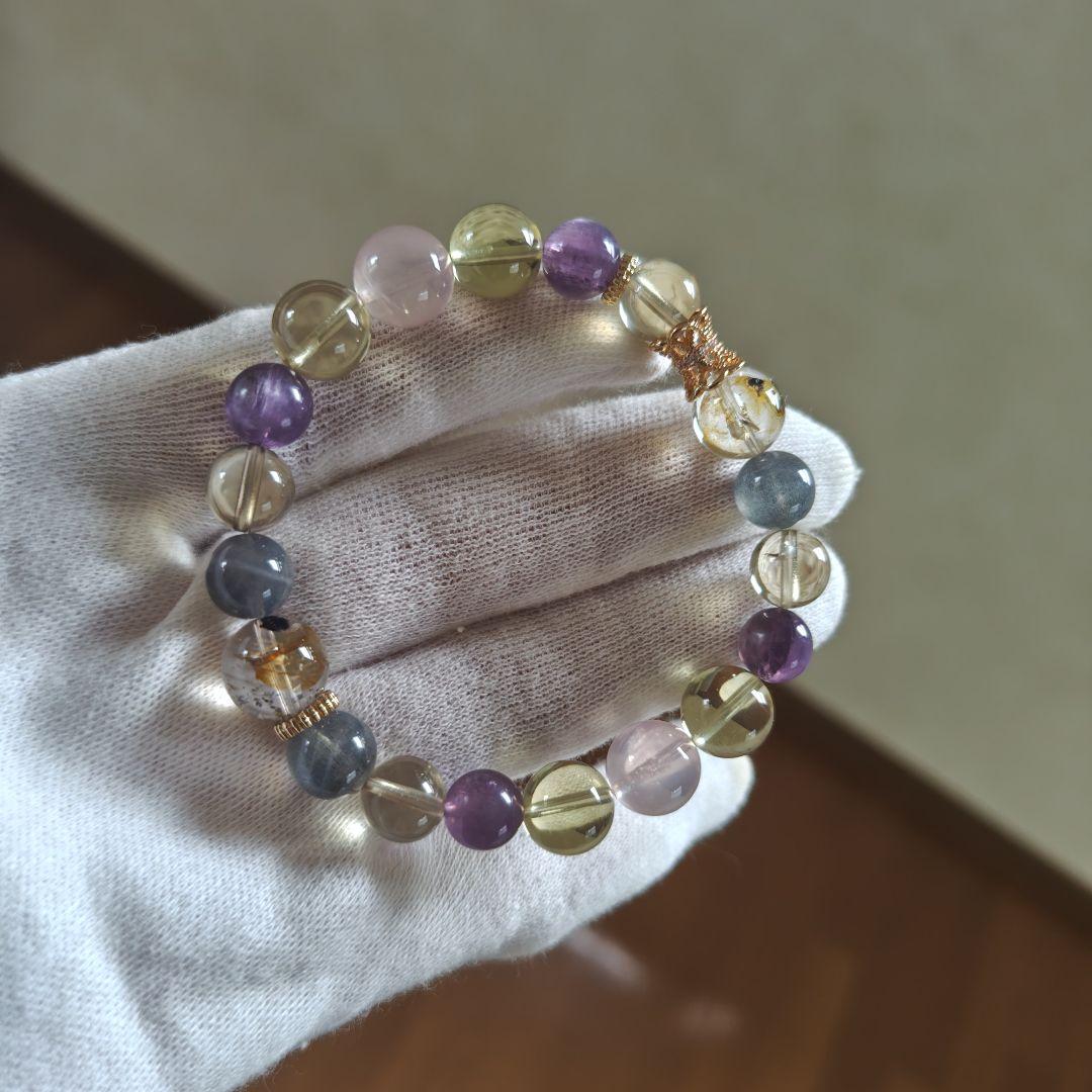 専用です♡新作♡モザンビーク産ローズクォーツ、グラファイトインクォーツ、オーソク