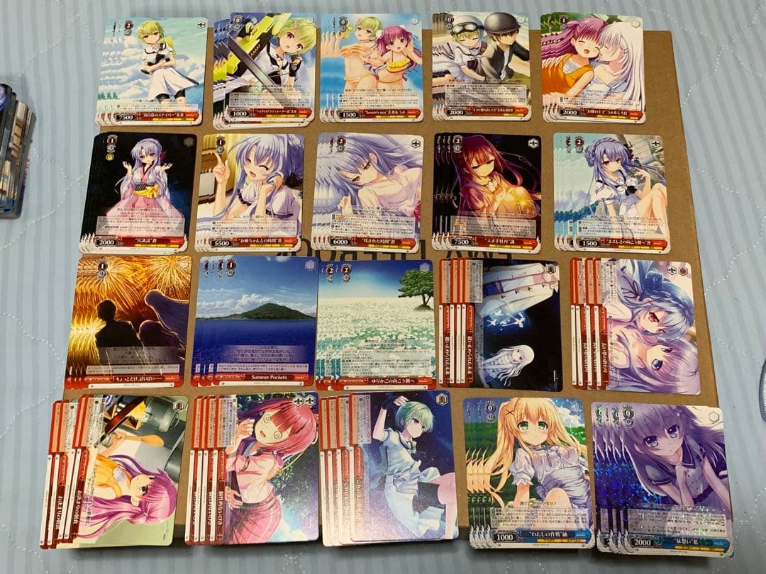 ヴァイスシュヴァルツ Summer Pockets サマポケ RR以下4コン