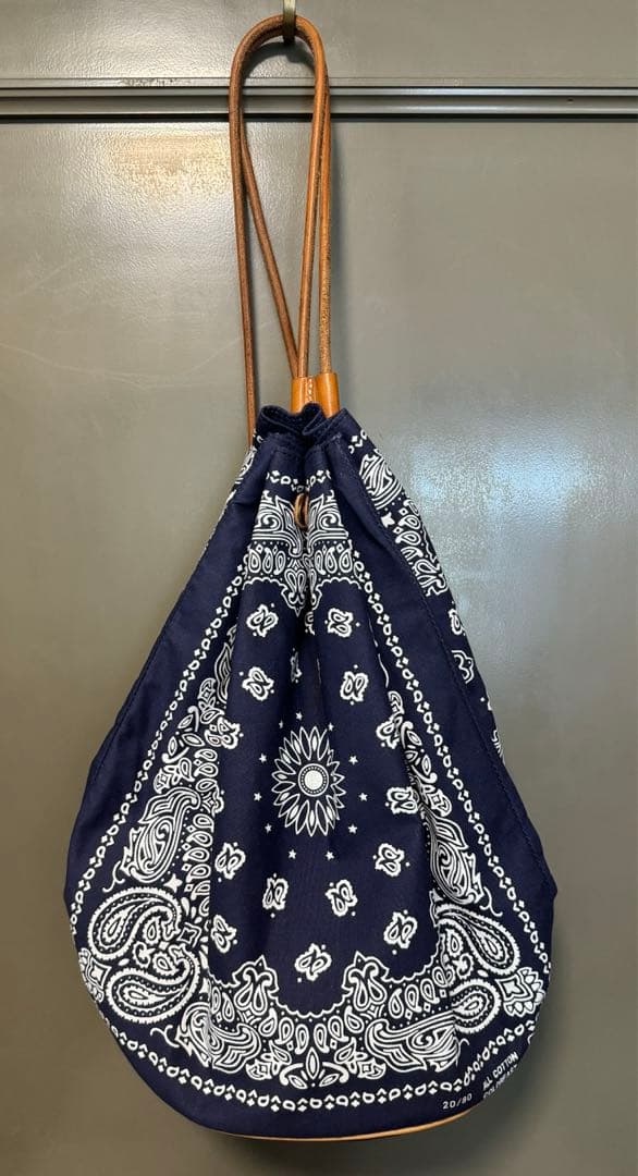 20/80 トゥエンティーエイティー　バンダナ柄　ナップサック　リュック