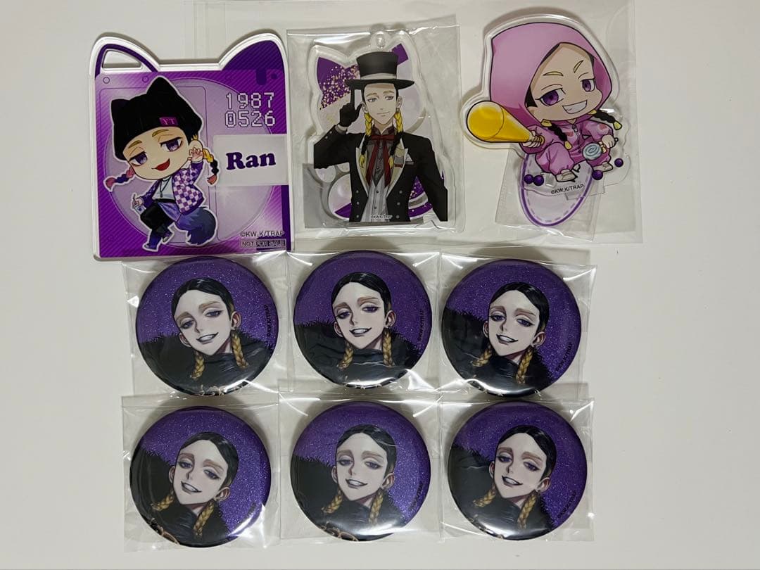 東京リベンジャーズ 灰谷蘭 缶バッジ art by AU プリンスカフェ