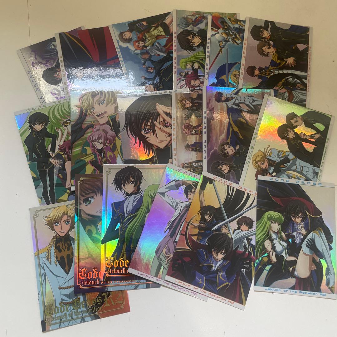 コードギアス反逆のルルーシュR2 1st TURN 全90種 まとめ カードダス