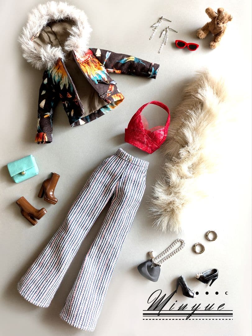 ポピーパーカー インディアン柄ジャケットコーデセット