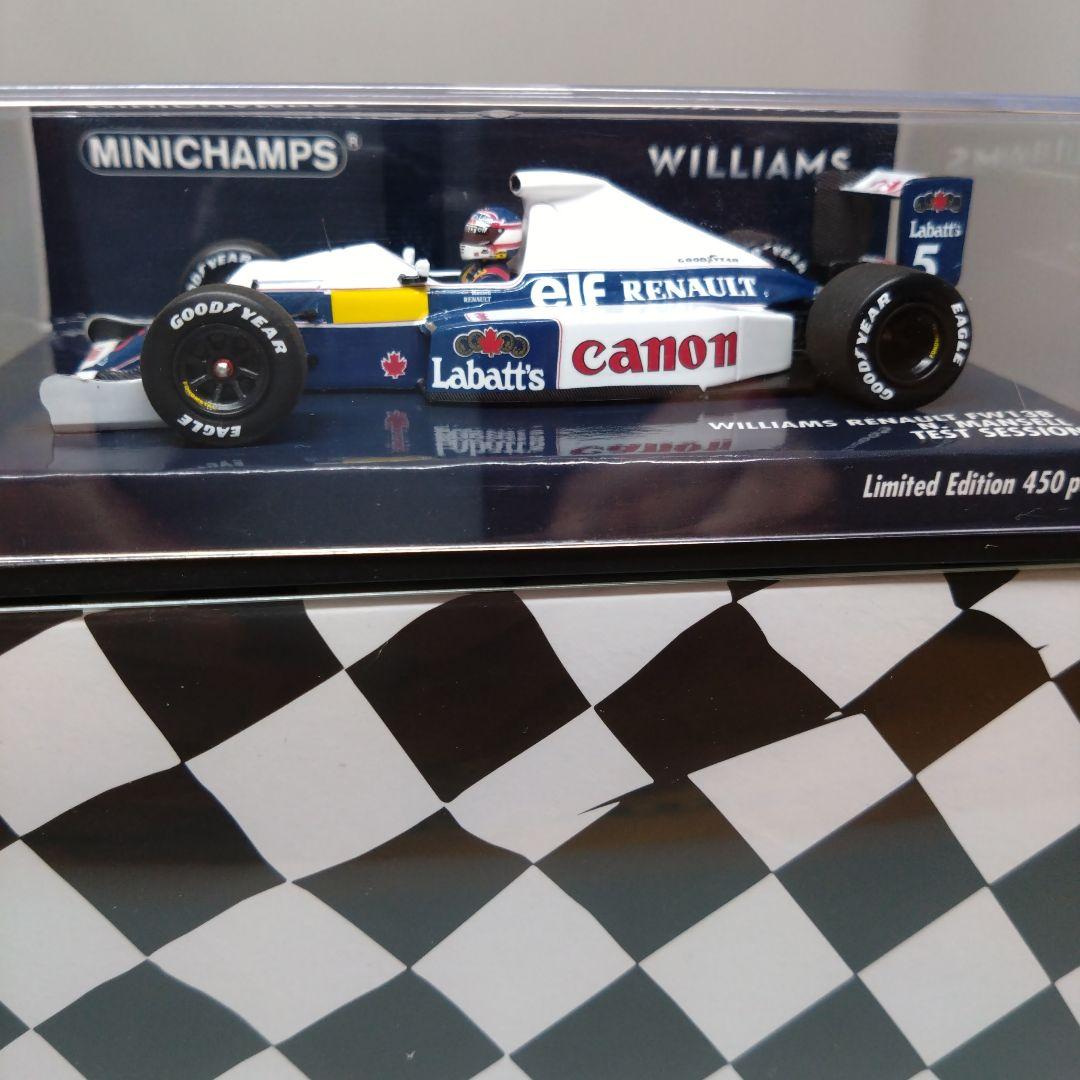 【最終価格】1/43 ミニチャンプス ウイリアムズ FW13B マンセル