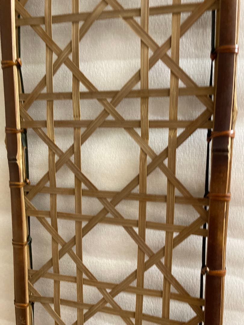 竹工芸　短冊かけ　竹　八木澤正