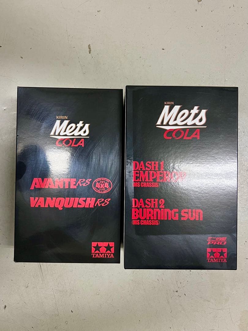当選品 未組立 キリンメッツコーラ タミヤ ミニ四駆 2BOX