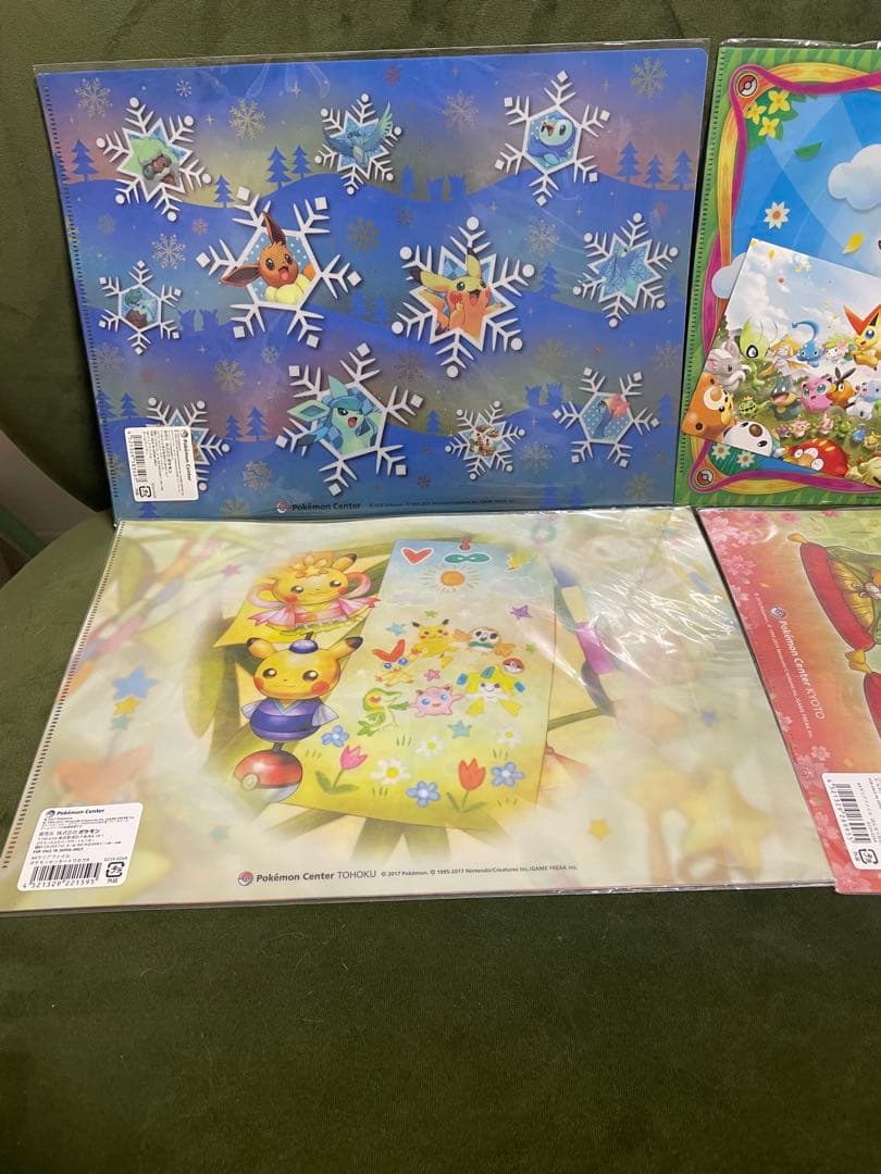 ポケモン クリアファイル ポケモンセンター トウホクR オーロラツアー　お茶会