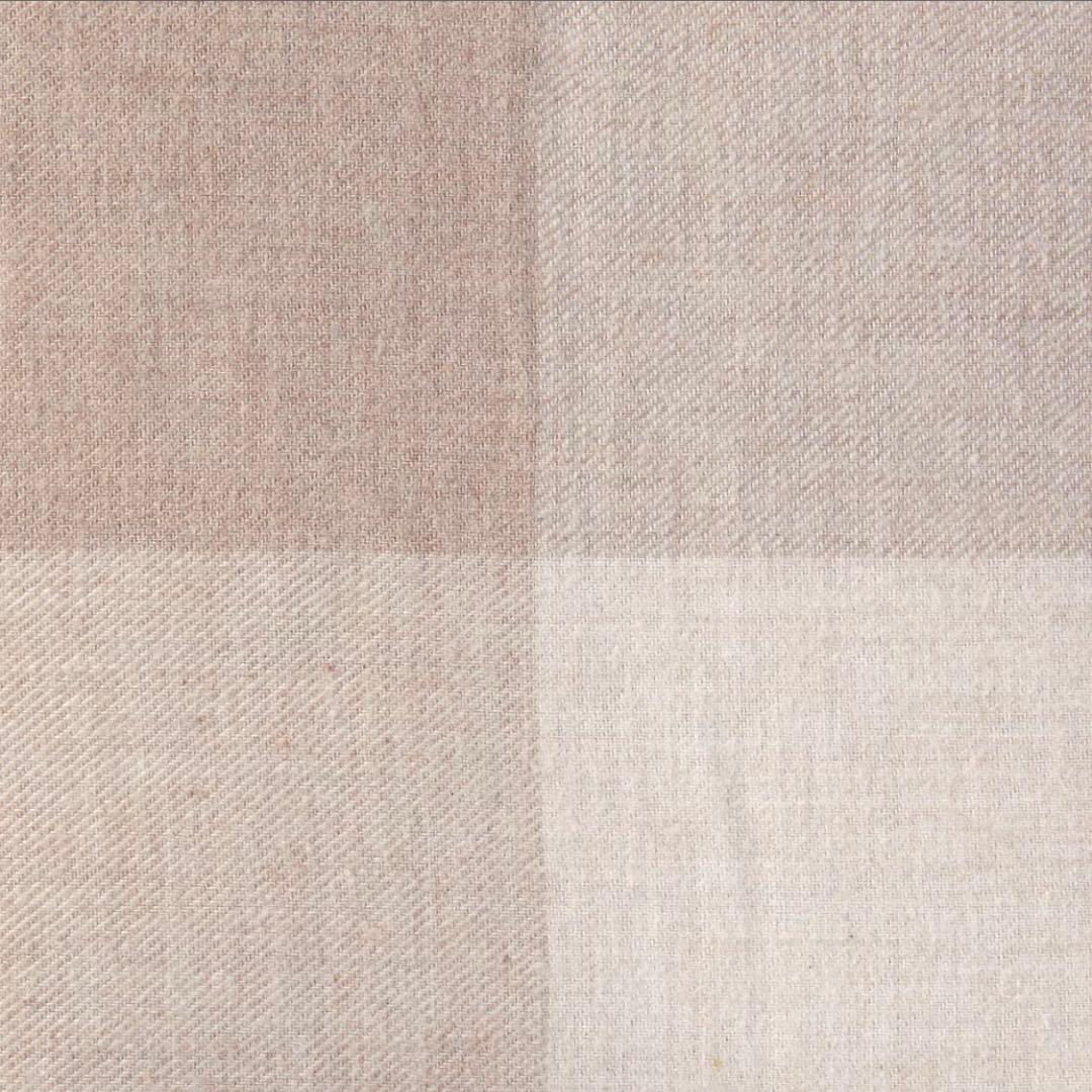 無印良品　フランネルこたつふとん・小　１８５×２１０ｃｍ・ベージュチェック