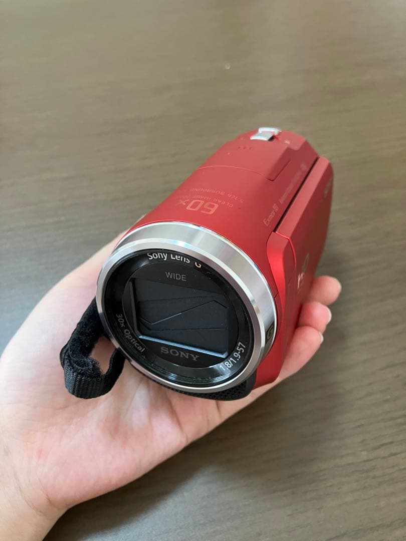 SONY HDR-CX680 デジタルHDビデオカメラ レッド　動作確認済み