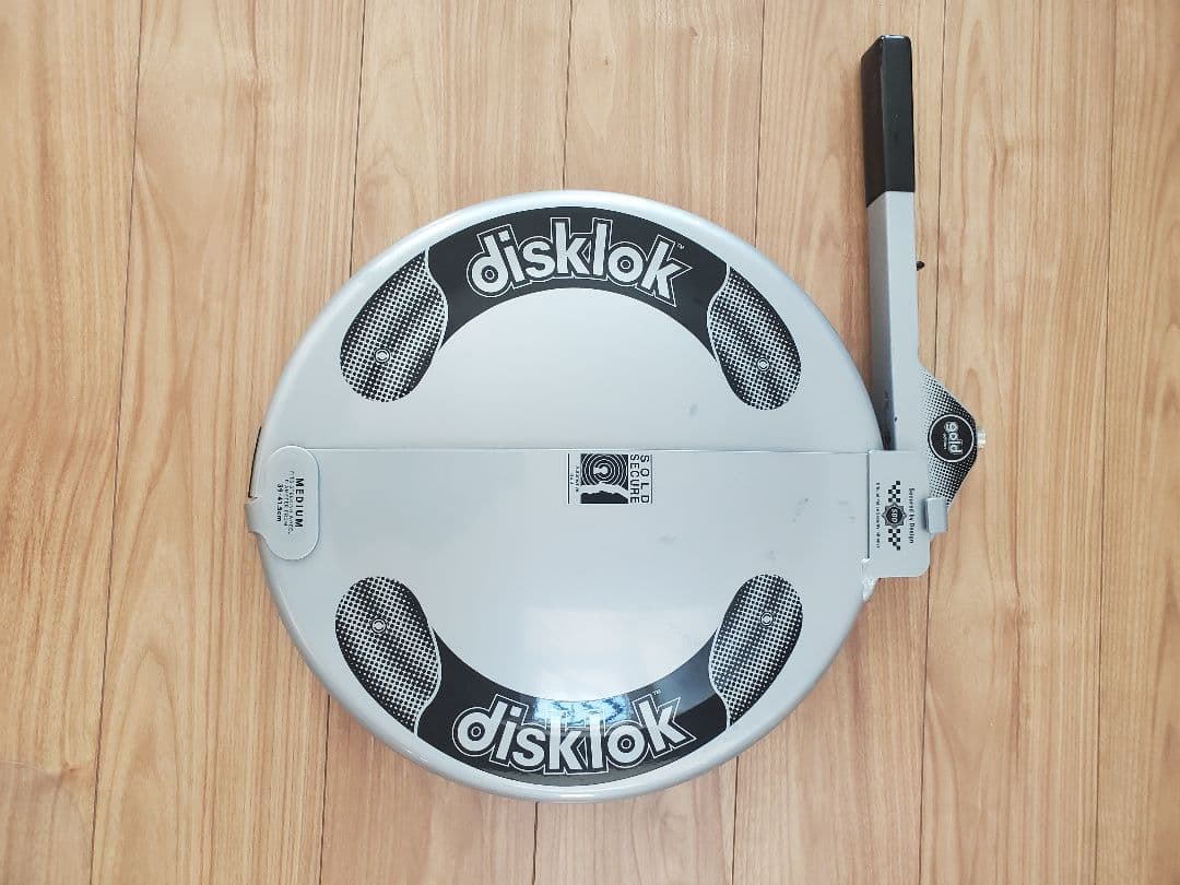 disklok ステアリングロック シルバー(Mサイズ)