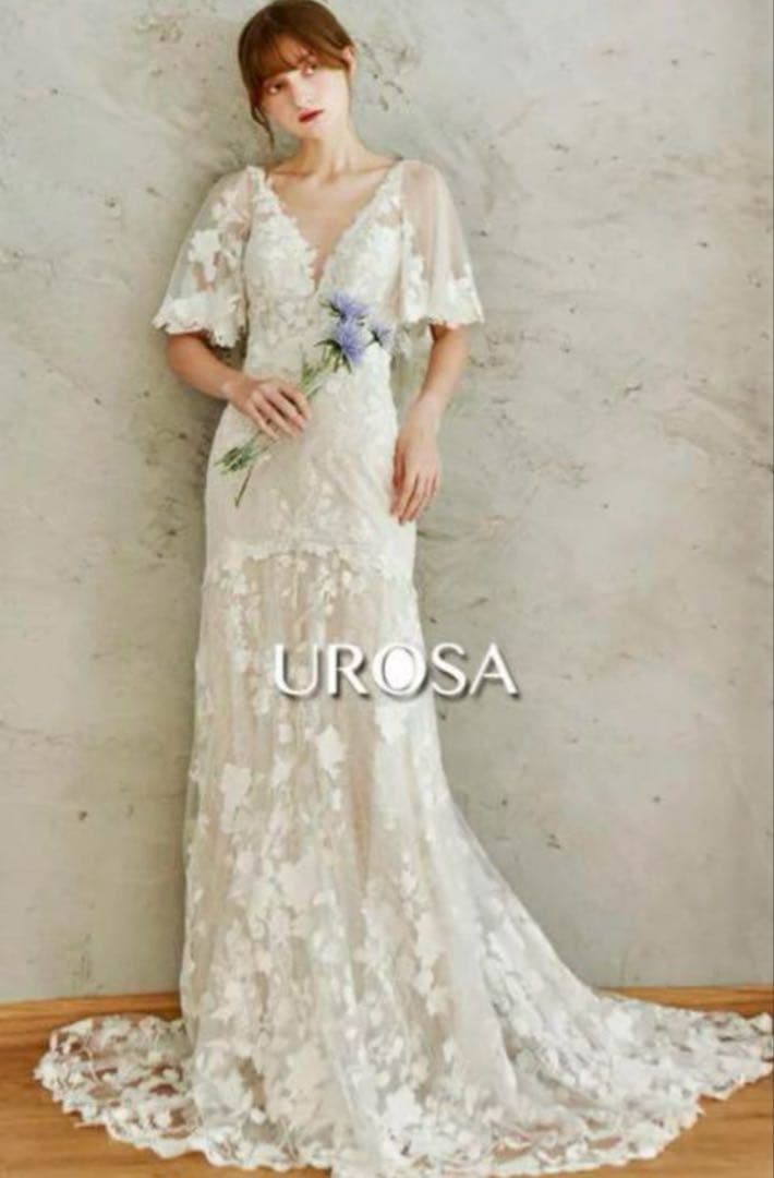 ウェディングドレス　マーメイドドレス