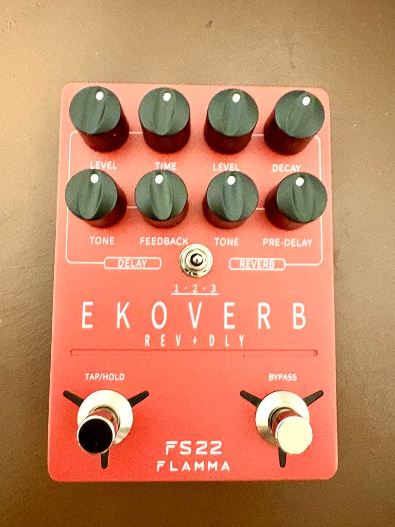 FLAMMA EKOVERB FS22 リバーブ+ディレイ エフェクター