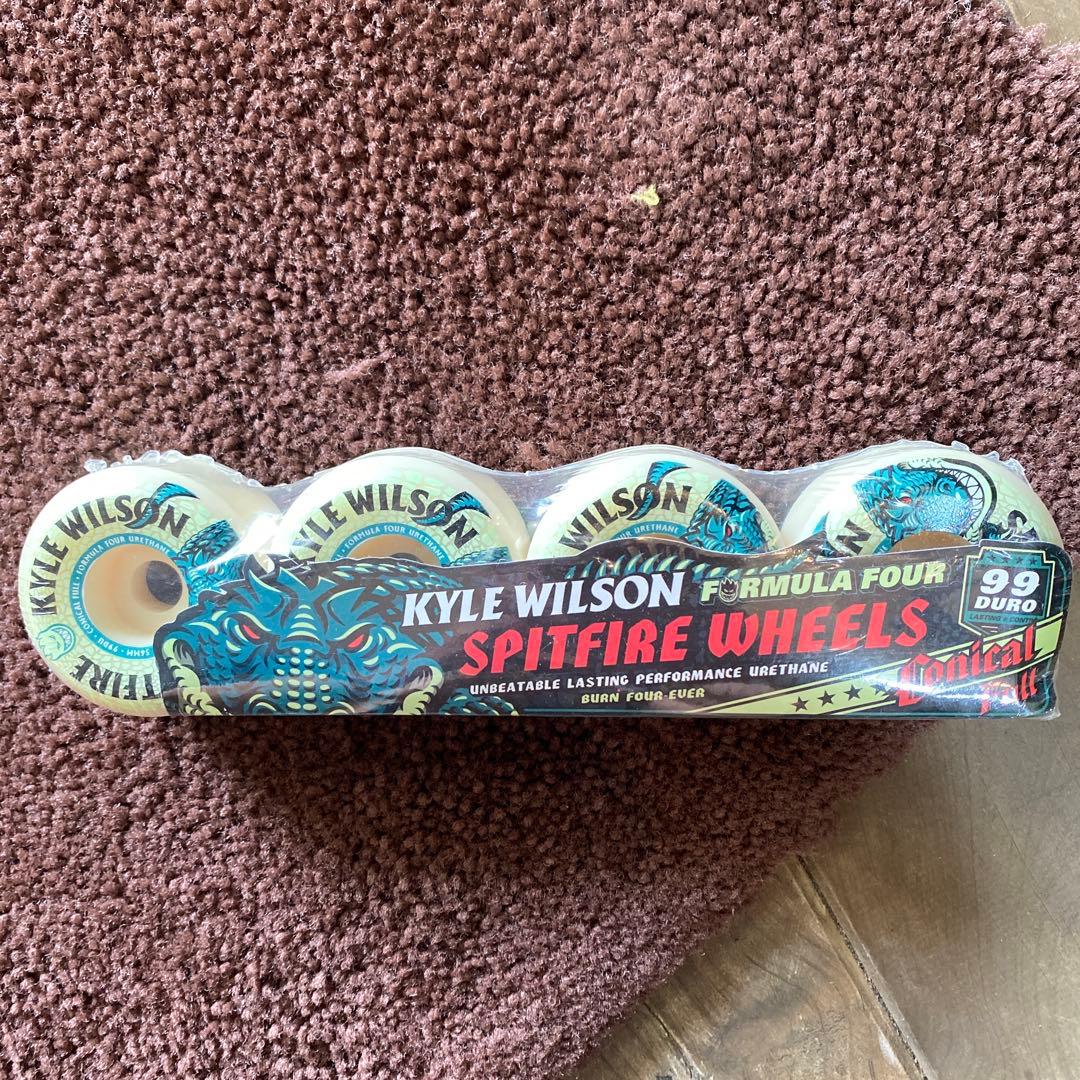 Spitfire Wheels Kyle Wilsonコニカルフル56mm99a