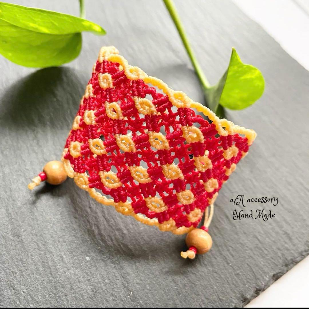 301 「butterfly」　マクラメチョーカー　ターコイズ