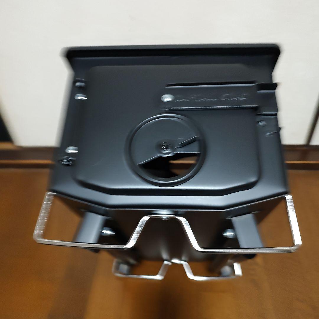 CAPTAIN STAG KaMaDo 角型薪ストーブ　煙突付き　送料無料