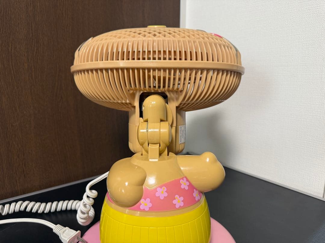 キティ　黒ギャル ハイビスカス 扇風機　レア