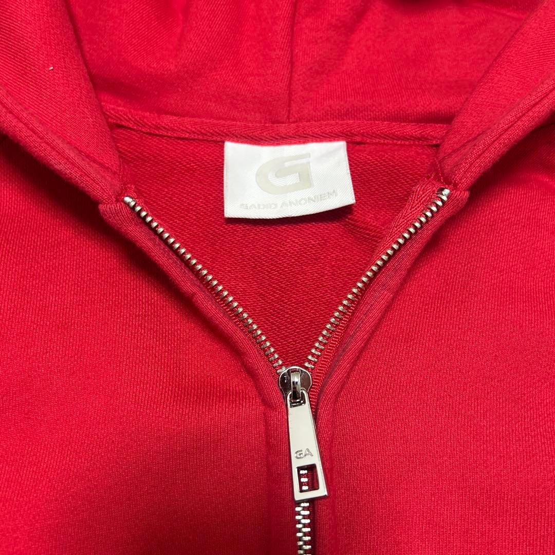 GADID ANONIEM レッドパーカー