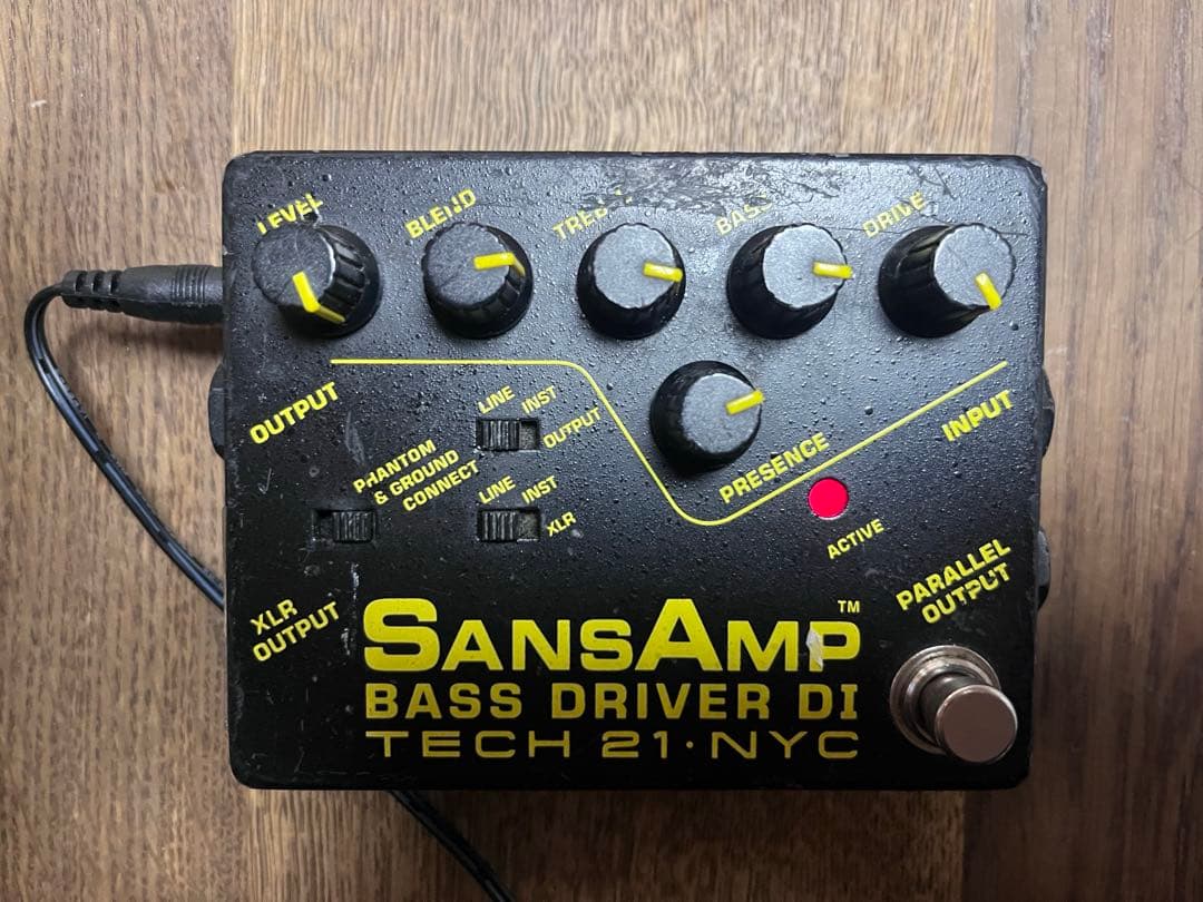 【ジャンク】TECH 21 SansAmp Bass D DI