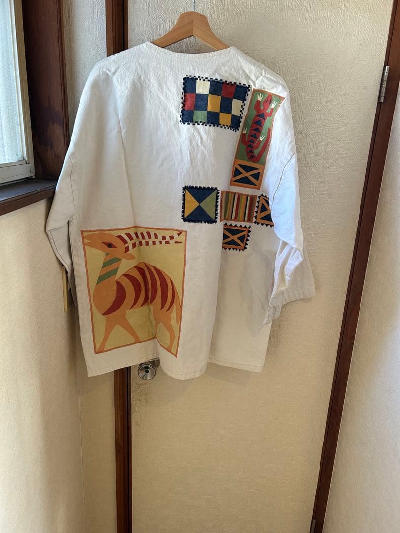 ヴィンテージ パッチワークジャケット military ユーロ story 軍