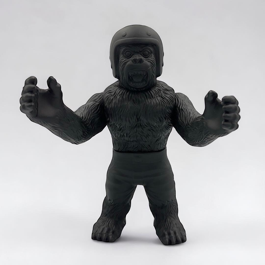 初期生産品 一番星 モンキーマン ソフビ ブラック インディーズ