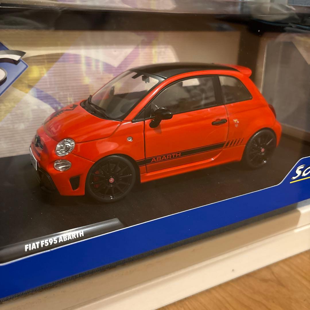 SOLIDO FIAT F595 ABARTH ミニカー