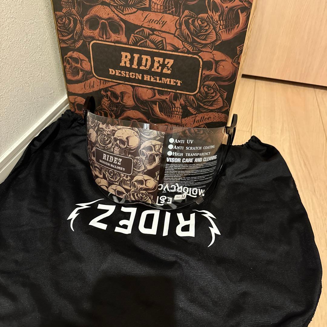 RIDEZ バイクヘルメット フルフェス