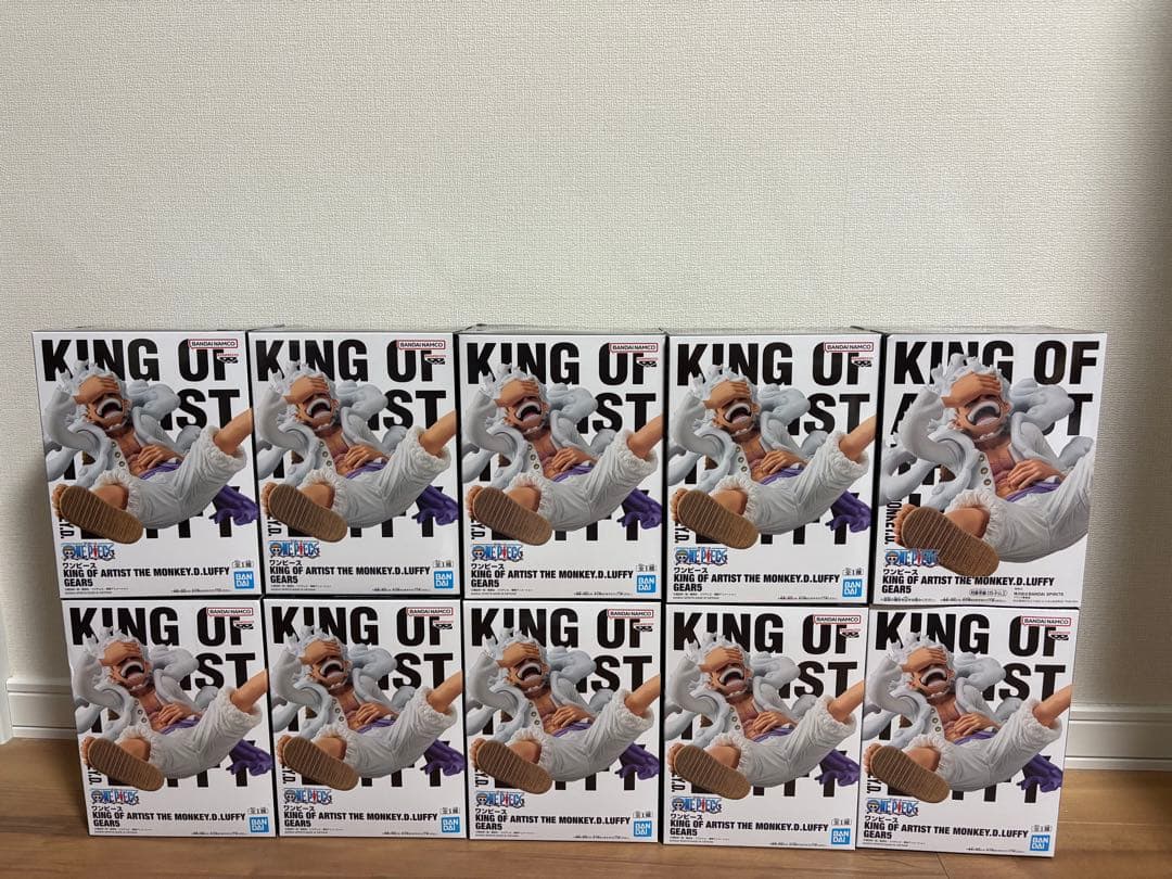 ワンピース　KING OF ARTIS ギア5　ニカ　フィギュア10箱まとめ売り