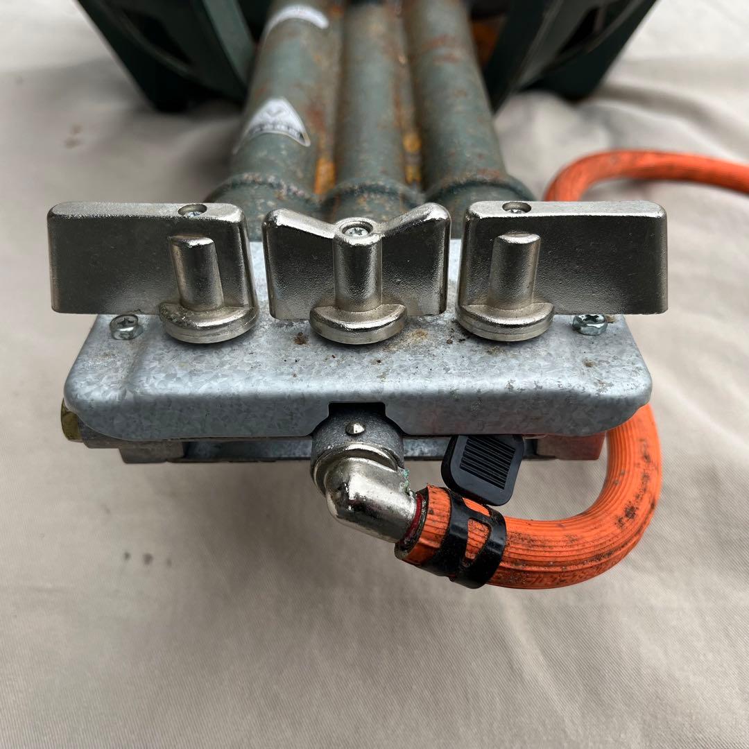 LPガス用　タチバナ製作所　TS-330 鋳物　コンロ　バーナー&下枠　グリーン