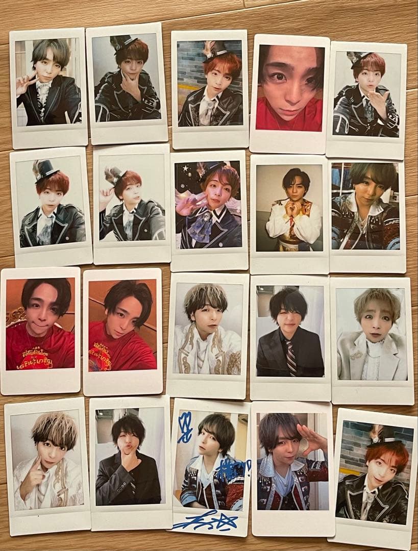 Mesemoa めせもあ　チェキ　ハピカ　赤　33枚セット